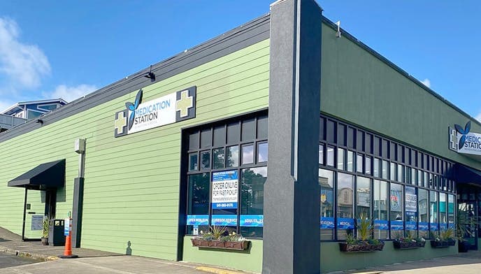 The Medication Station (Newport) logo