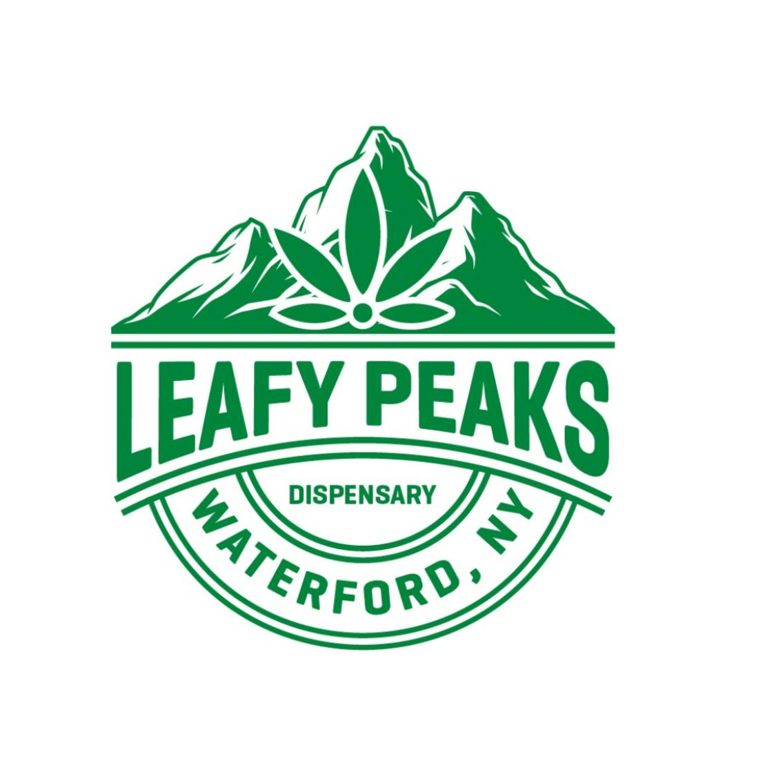 Leafy Peaks logo