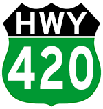 HWY 420 - Poulsbo logo