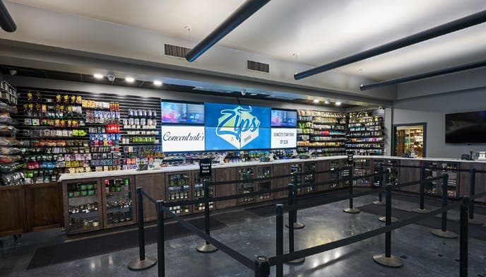 Zips Cannabis on 72nd  logo